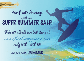 Super Summer Sale at Kat Scrappiness