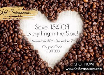 KAT SCRAPPINESS FALL/WINTER COFFEE LOVERS HOP