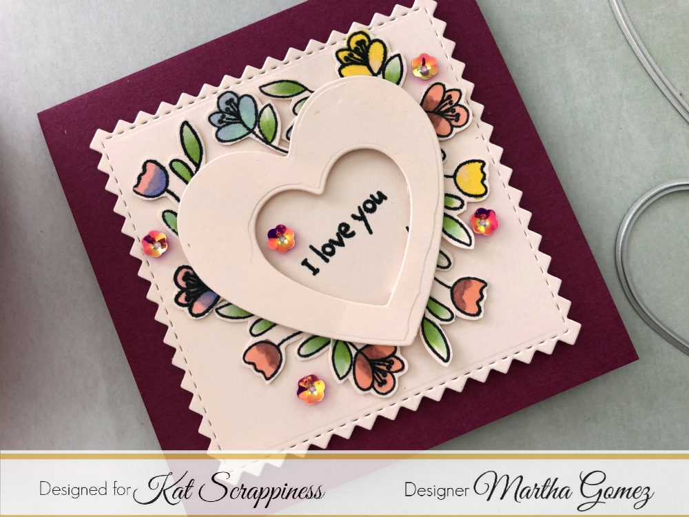 Layered Nested Hearts by Martha Lucia