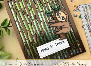 Bamboo Background Die by Martha Lucia