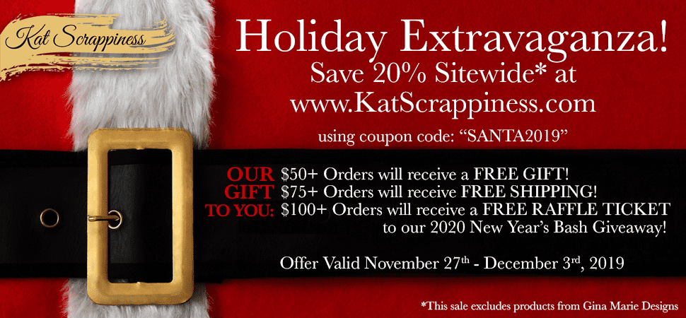 Black Friday Sale at Kat Scrappiness.com