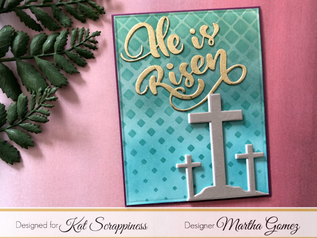 He is Risen Card by Martha Lucia