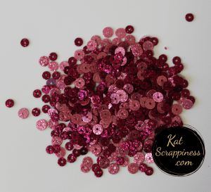 Raspberry Sparkles Sequin Mix