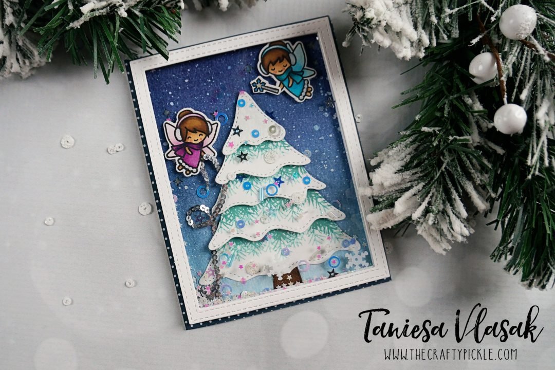 Lawn Fawn Frosty Fairy Friends Shaker Card | Kat Scrappiness -Card ...