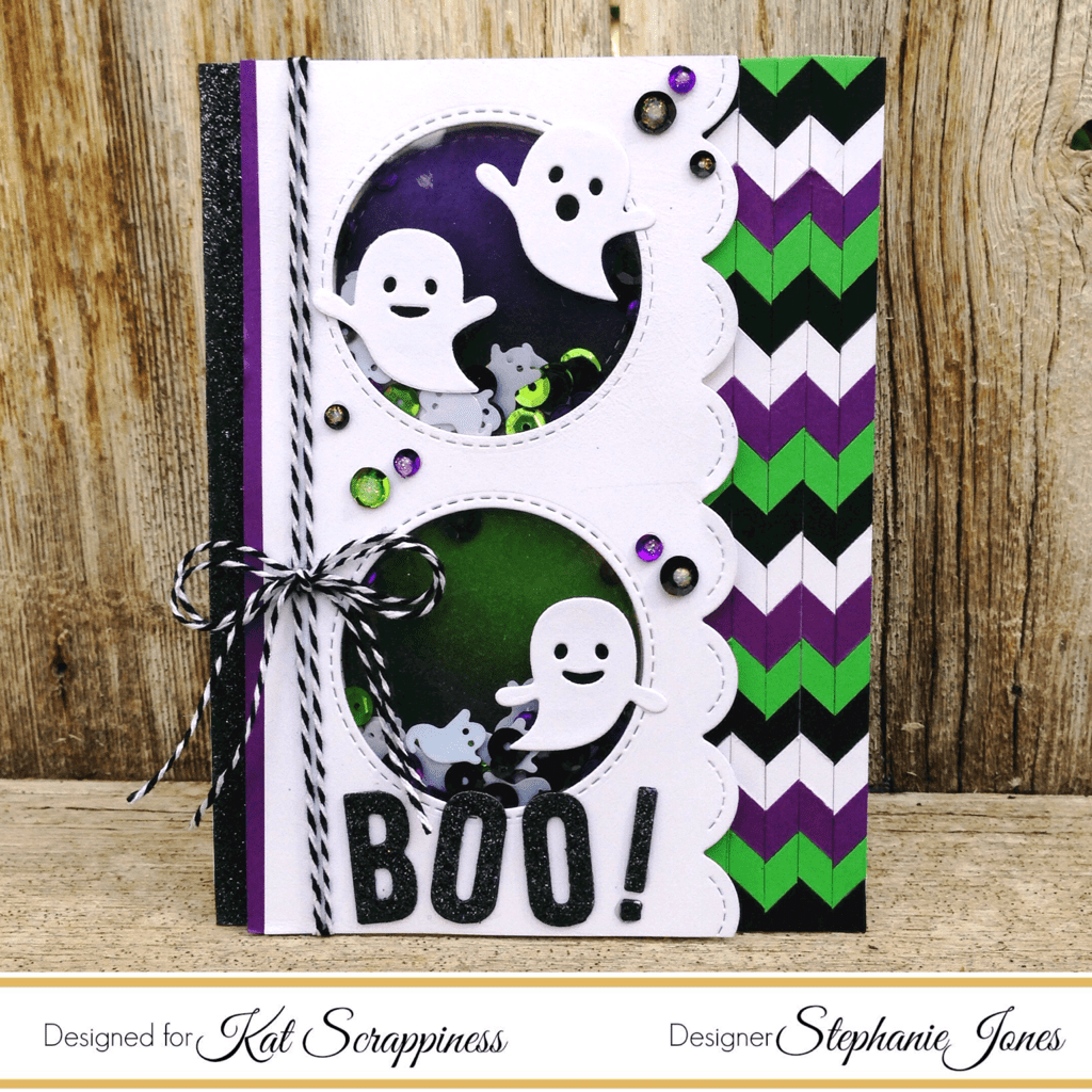 A BOO-tacular Halloween Shaker Card!