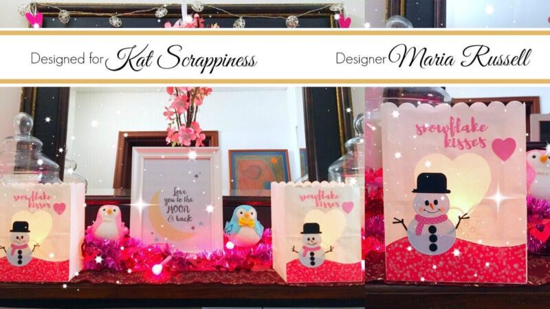 Valentine’s Luminaries [or Treat Bags] by Maria Russell