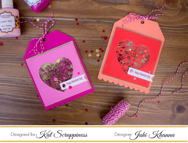 Heart Shaker Tags