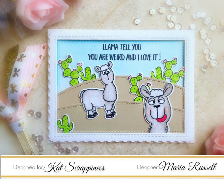 Llama Tell You Card & Planner Decorating by Maria
