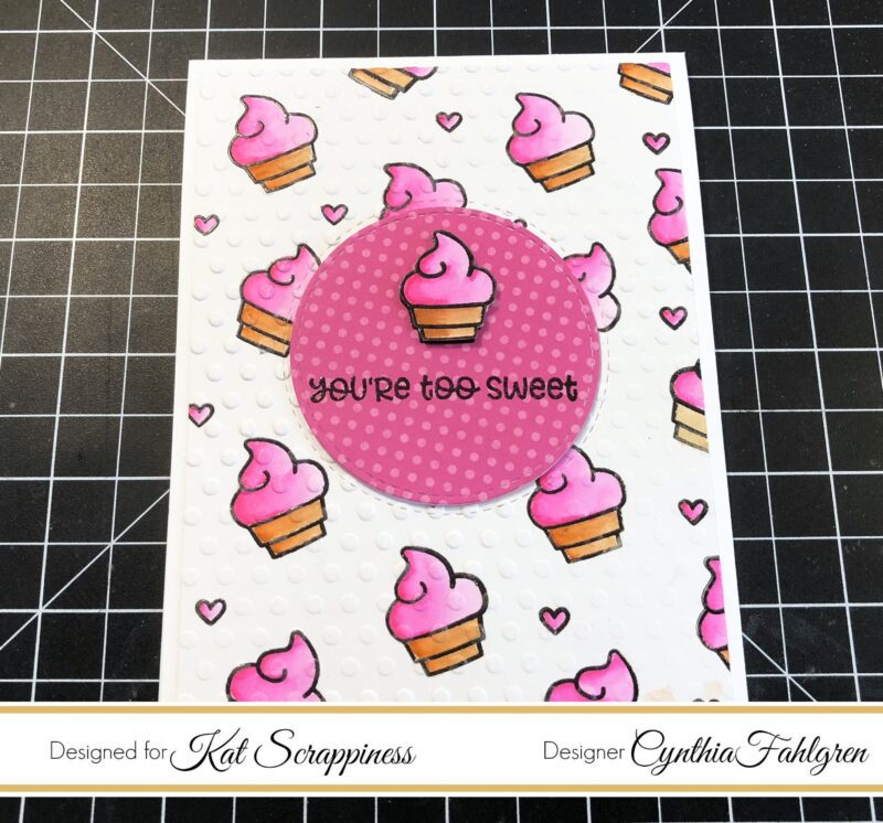 “You’re Too Sweet” Card