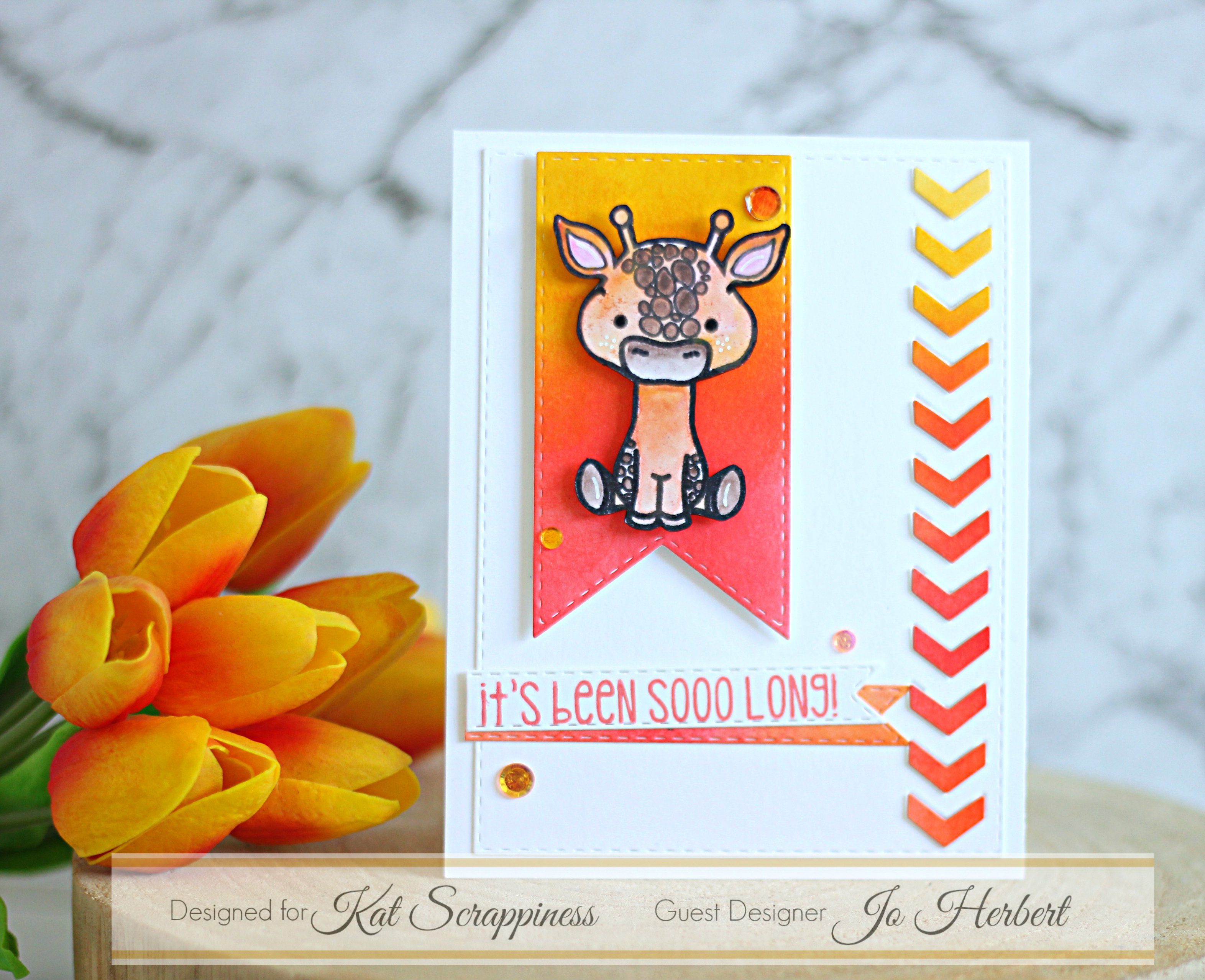 Lola the Giraffe Card – Jo Herbert