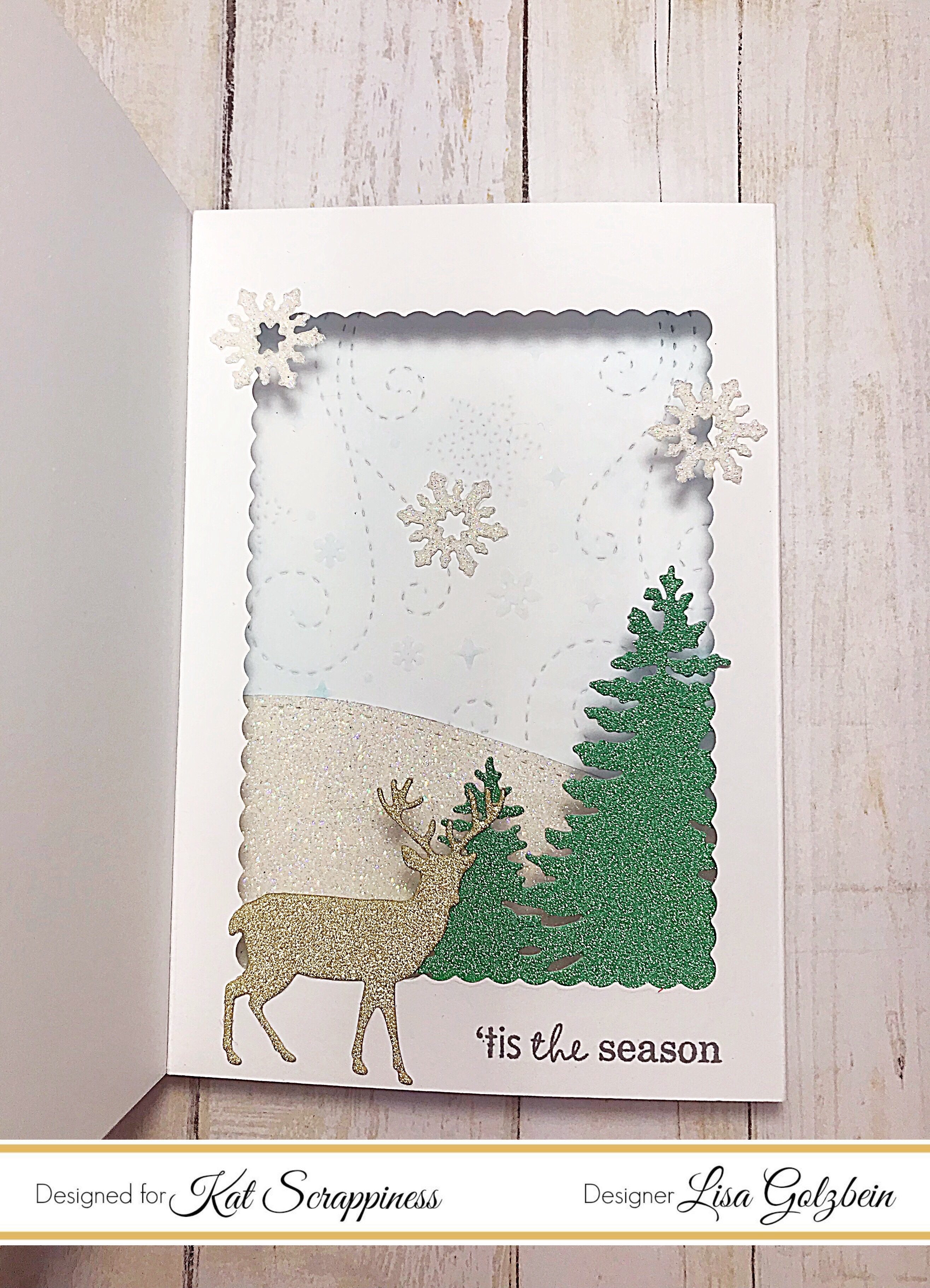 Winter Wonderland Shadow Box Card