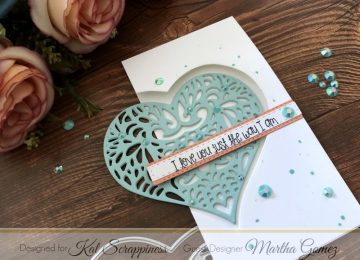 Lacy Layered Heart and Stitched Sentiment Strips