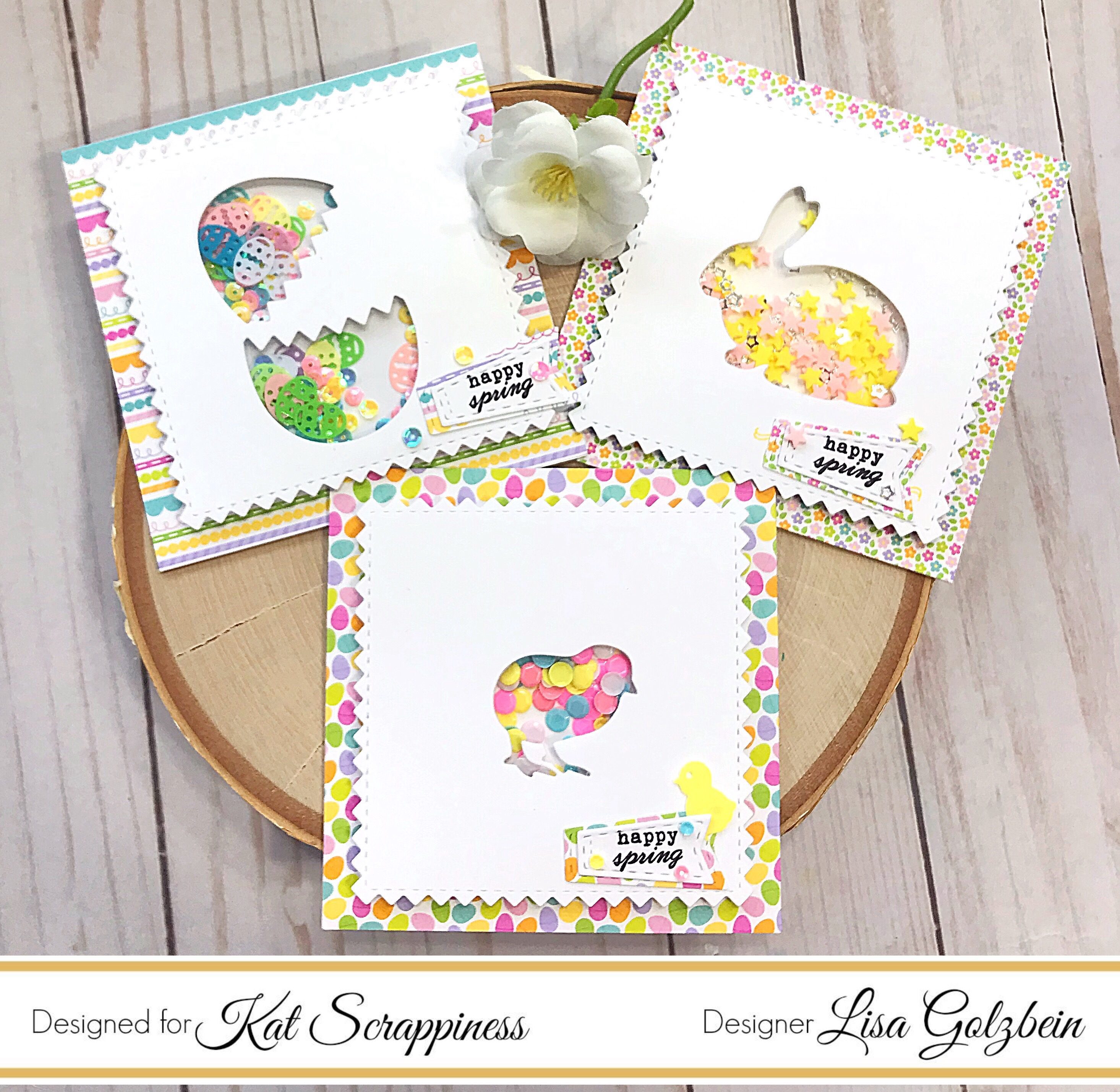 Easter Shaker Notecards