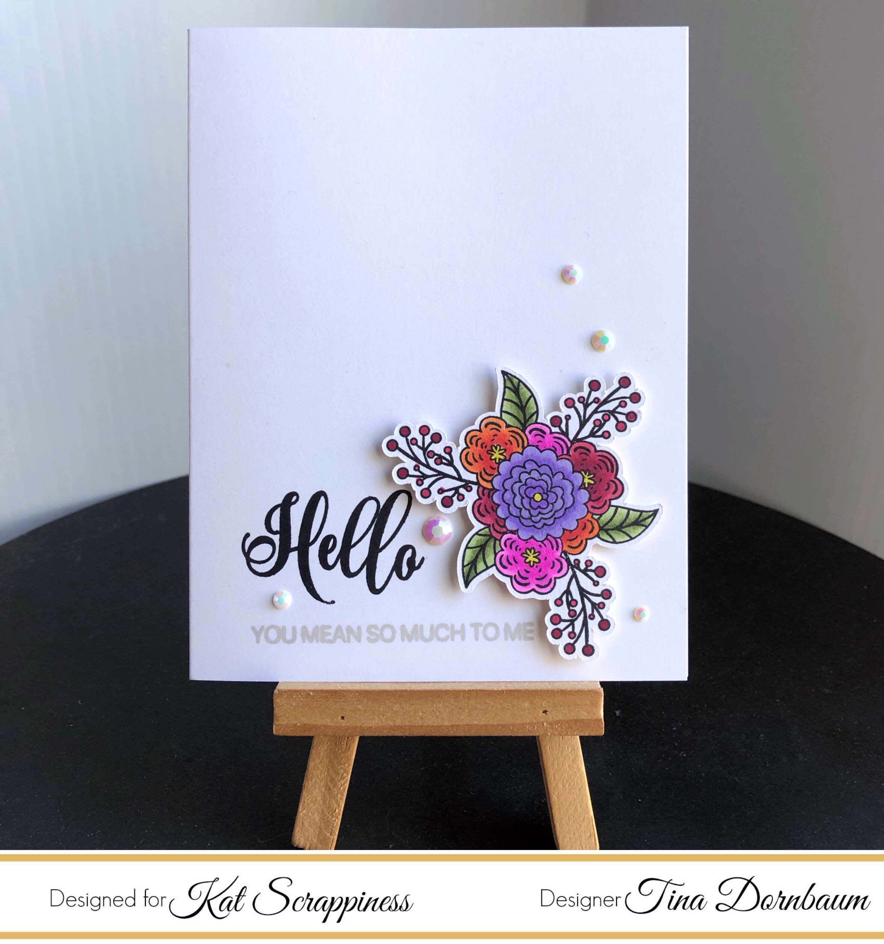 You Mean So Much To Me Using Friendship Greetings