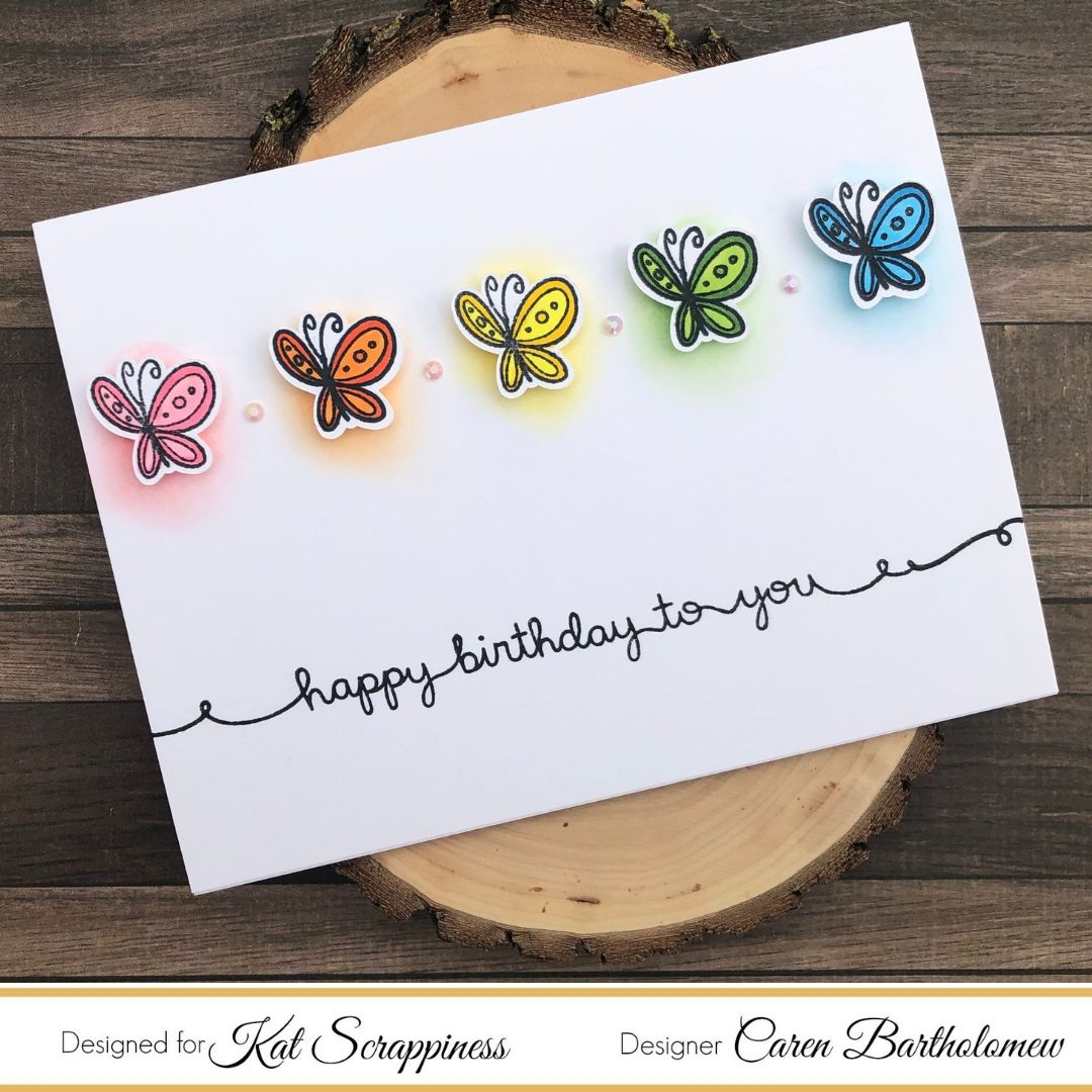 Happy Birthday – One Layer Card