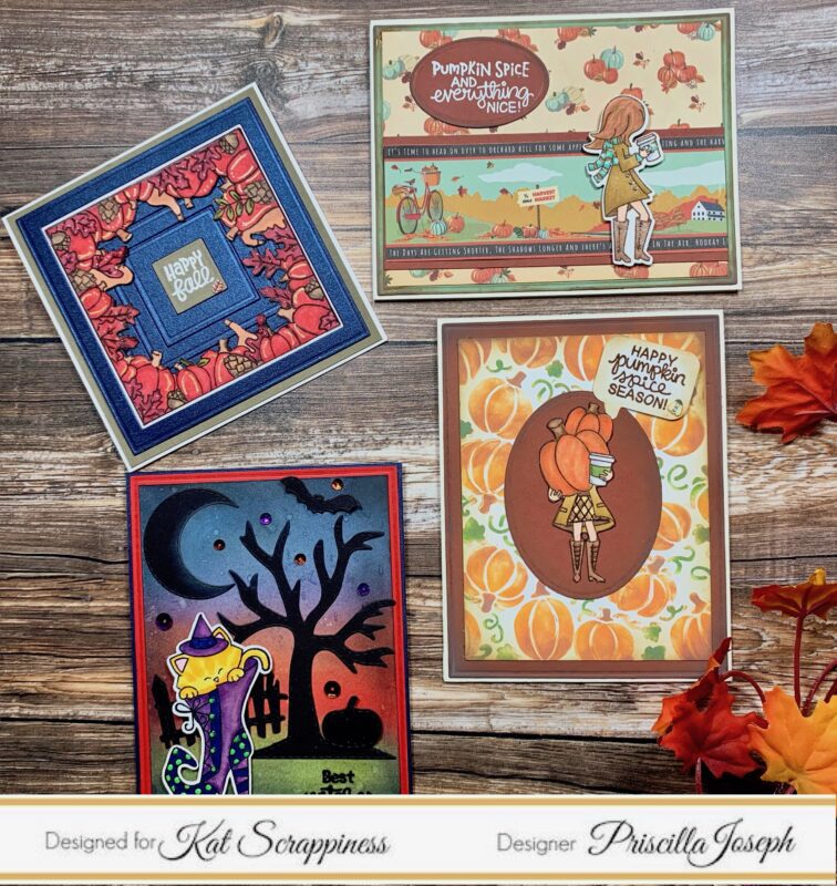 Four More Fall-Inspired Cards | From Pumpkin Spice to Halloween!