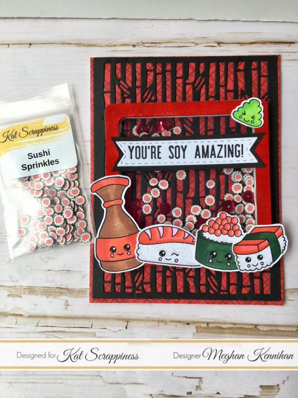 Hungry? Foodie Shaker Cards! By Meghan Kennihan