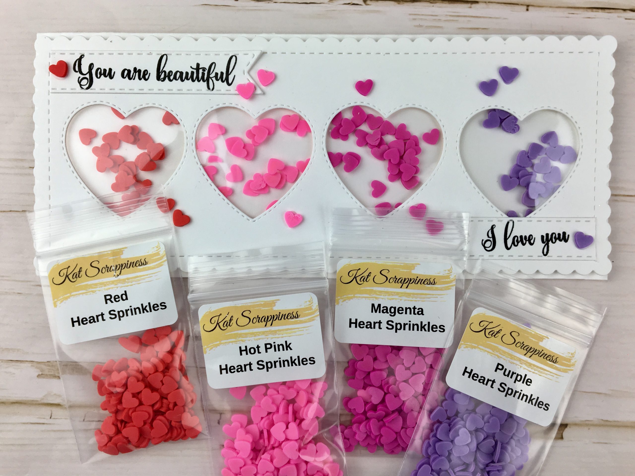 Heart Sprinkle Shaker Tutorial