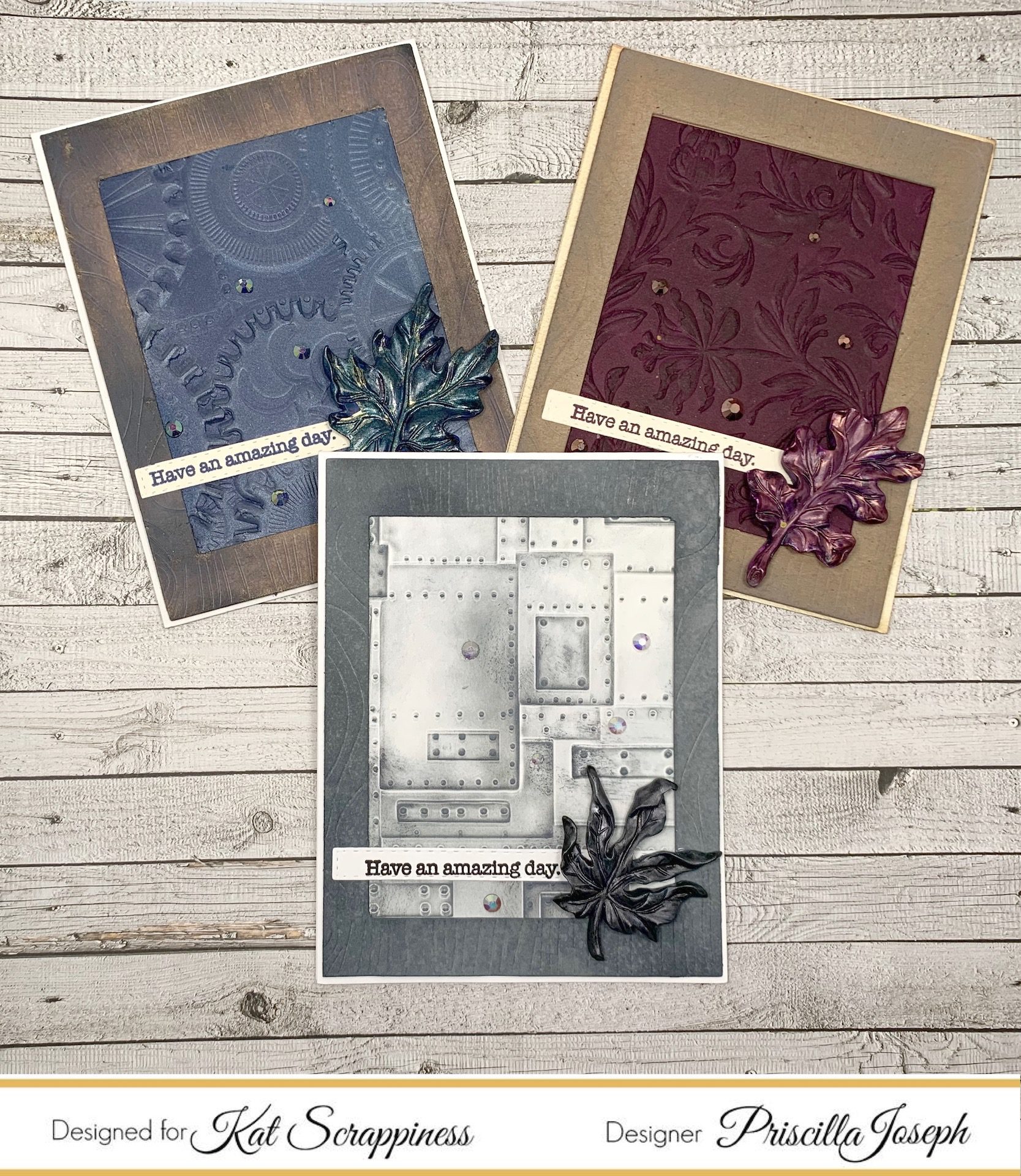 Have an Amazing Day | Masculine Wood Framed Cards