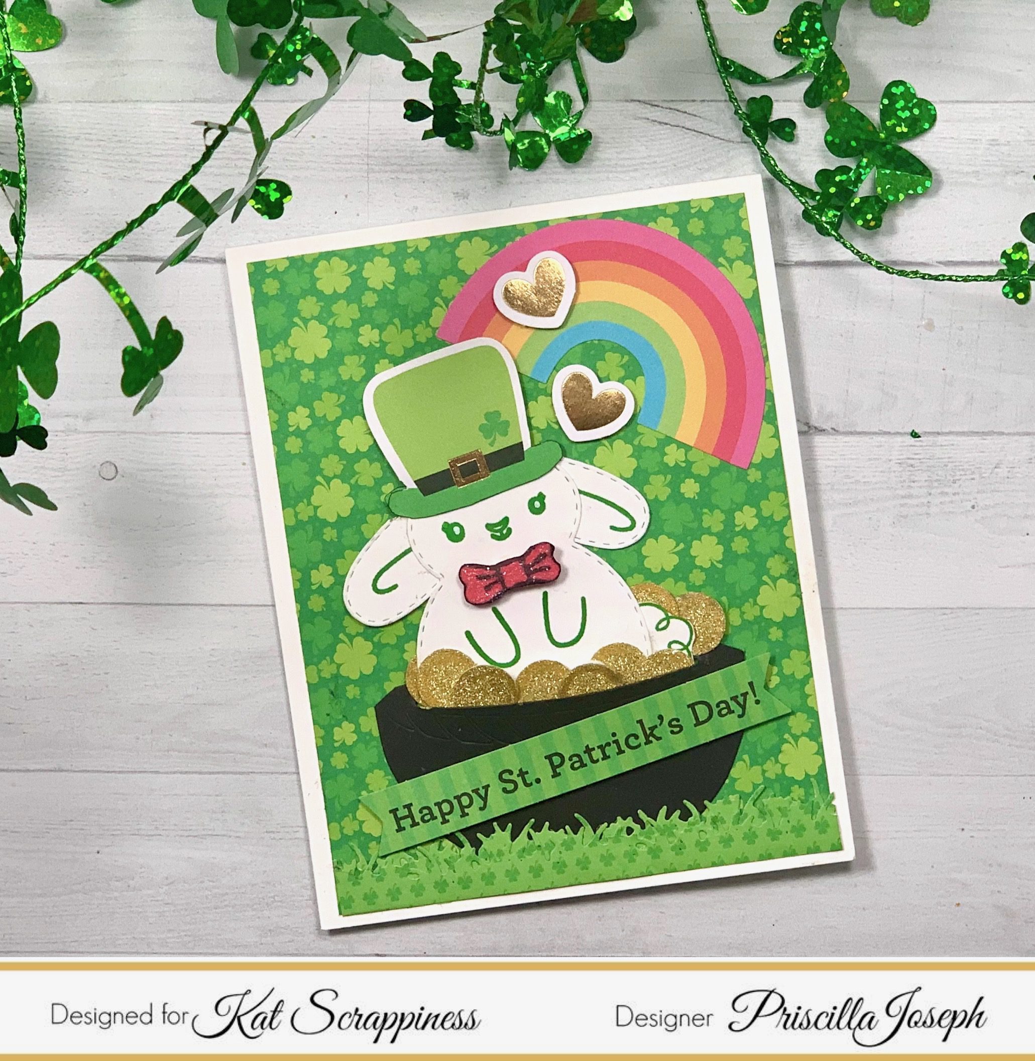 “Bunny-chaun” Card |The Easter Bunny Meets a Leprechaun | Giveaway!