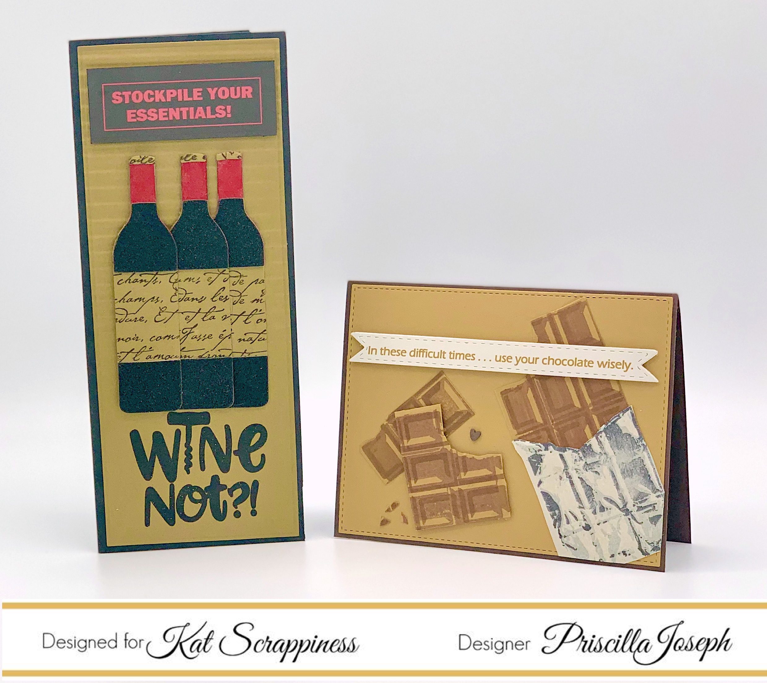 Quarantine Cards | Stockpile Your Essentials!