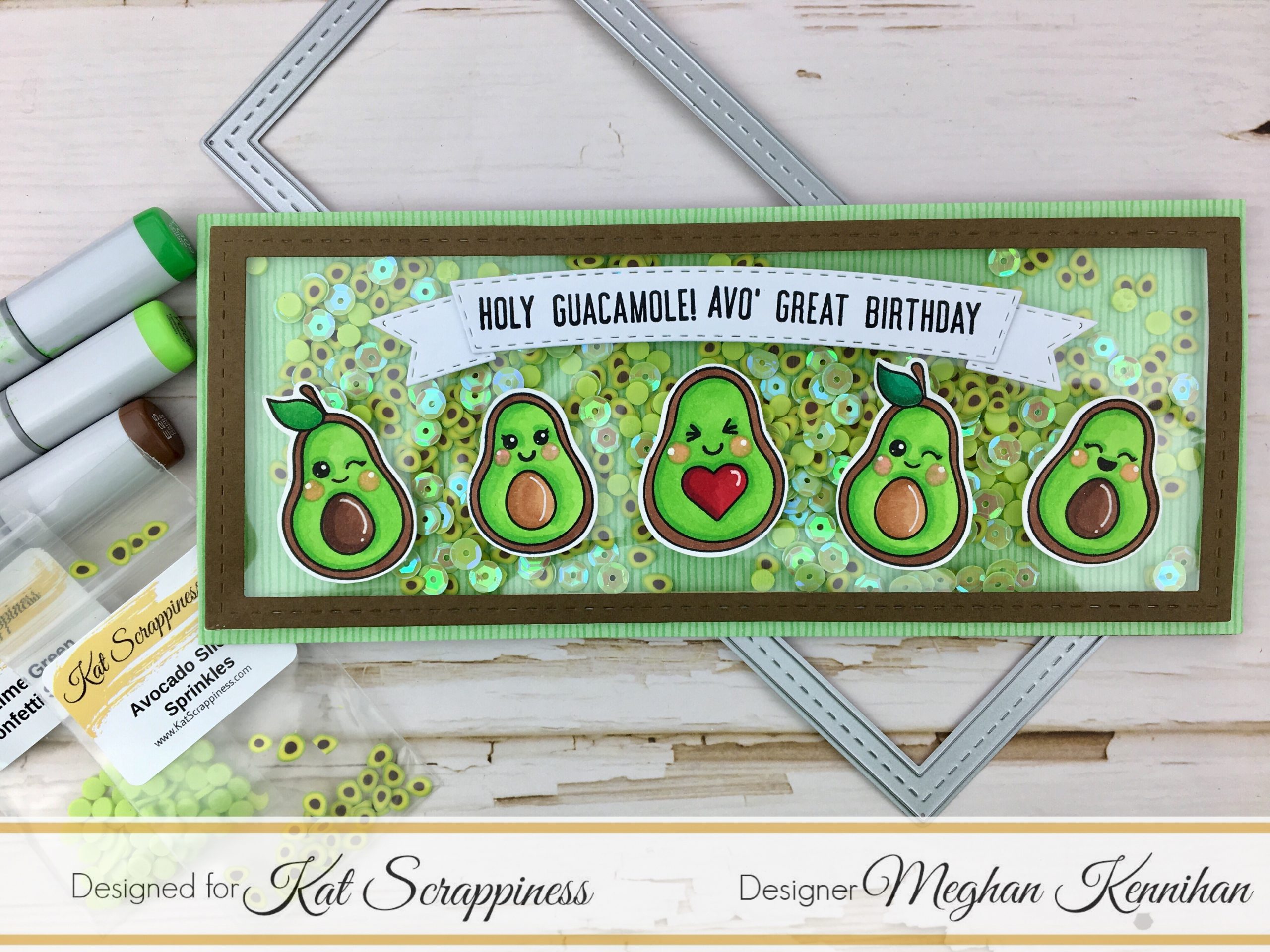 Kat Scrappiness August Card Challenge: Birthday! & July Winners