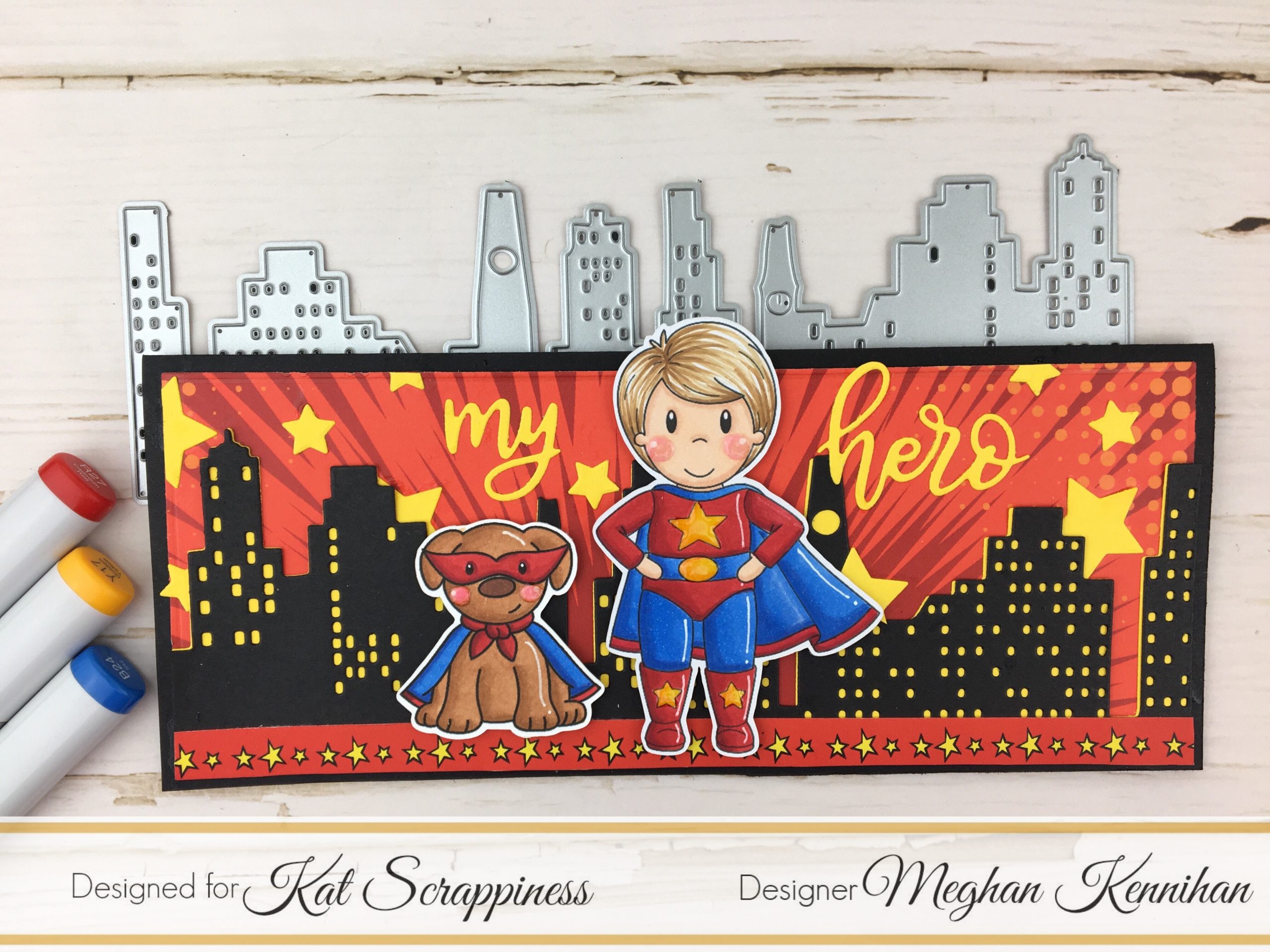 Super Hero City Scenes