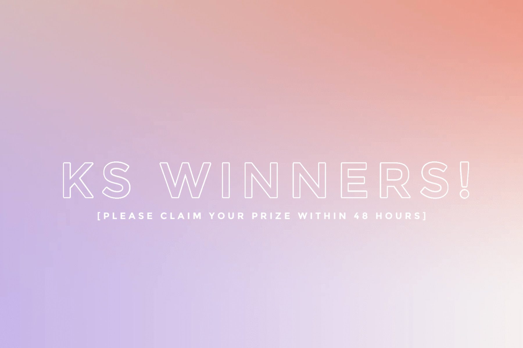 KS October Release Winners