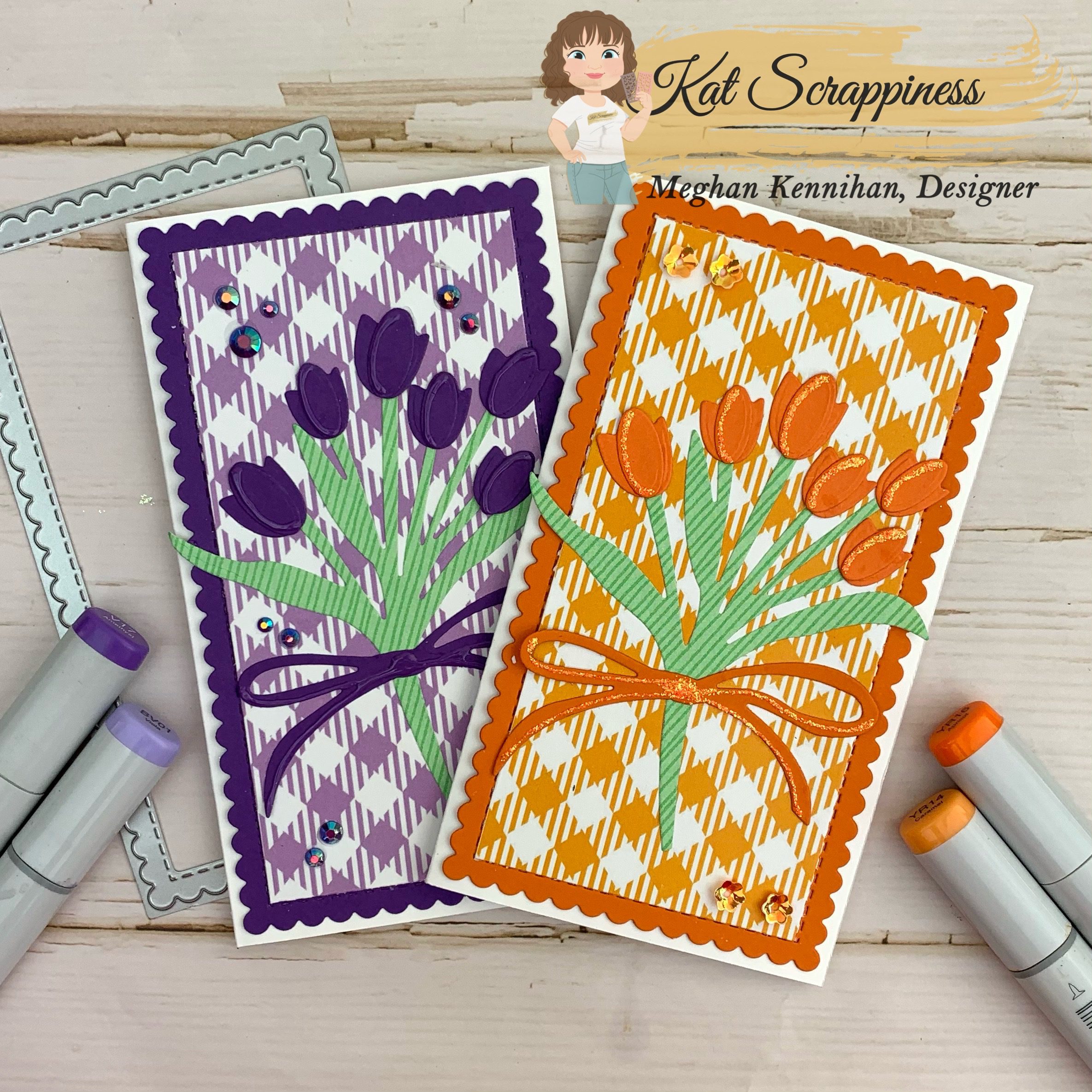 April Card Challenge: Flowers & March’s Winners