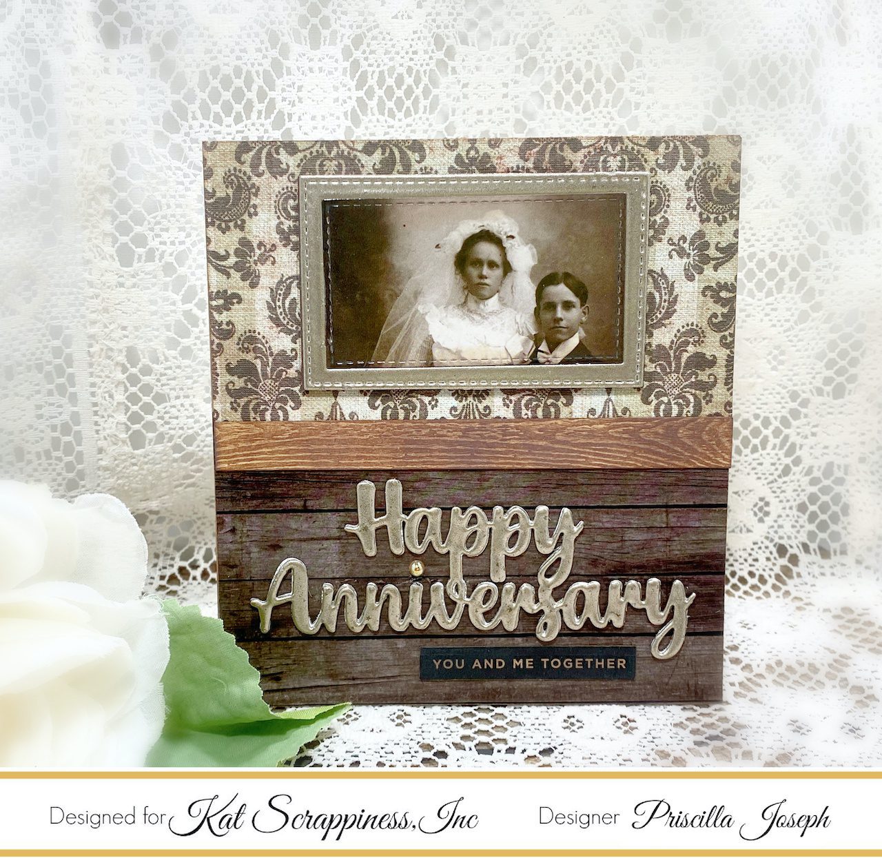 Vintage Anniversary Card