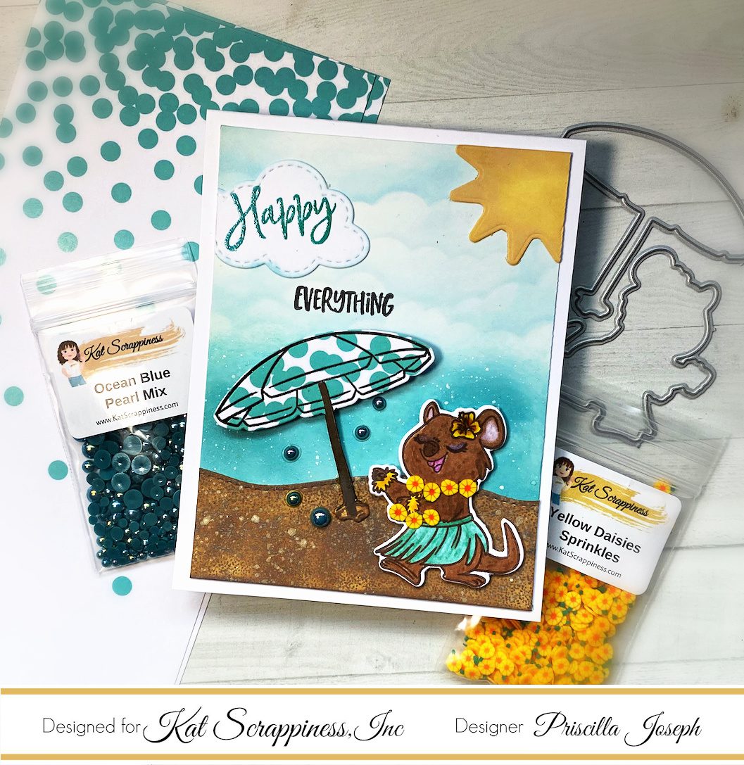 Happy Everything Summer Beach Card