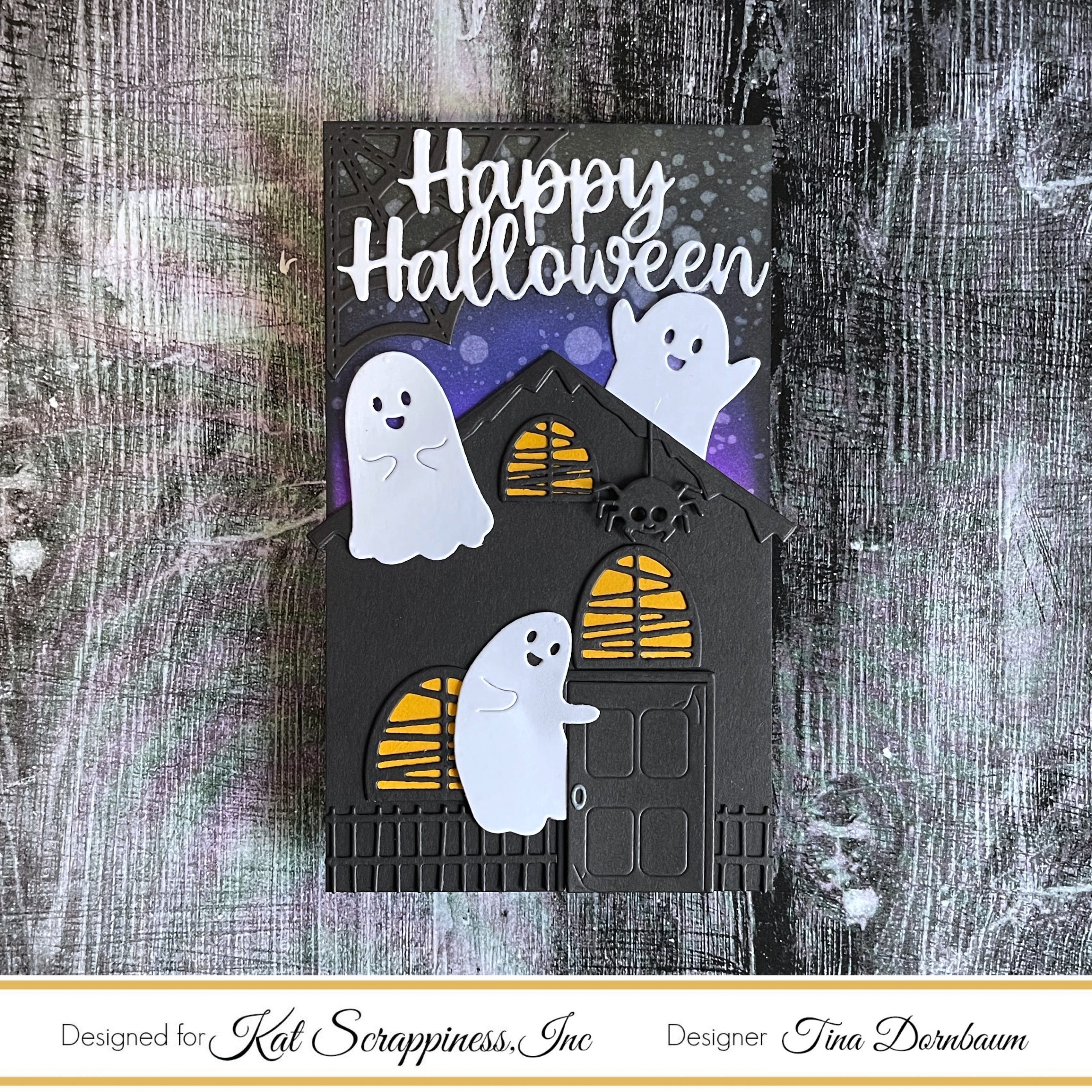 Happy Halloween Mini Slimline Card