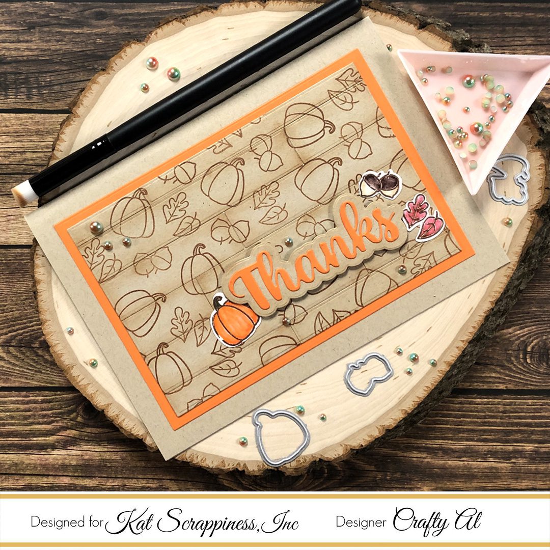 Autumn / Thanksgiving 5×7 Thank You Card