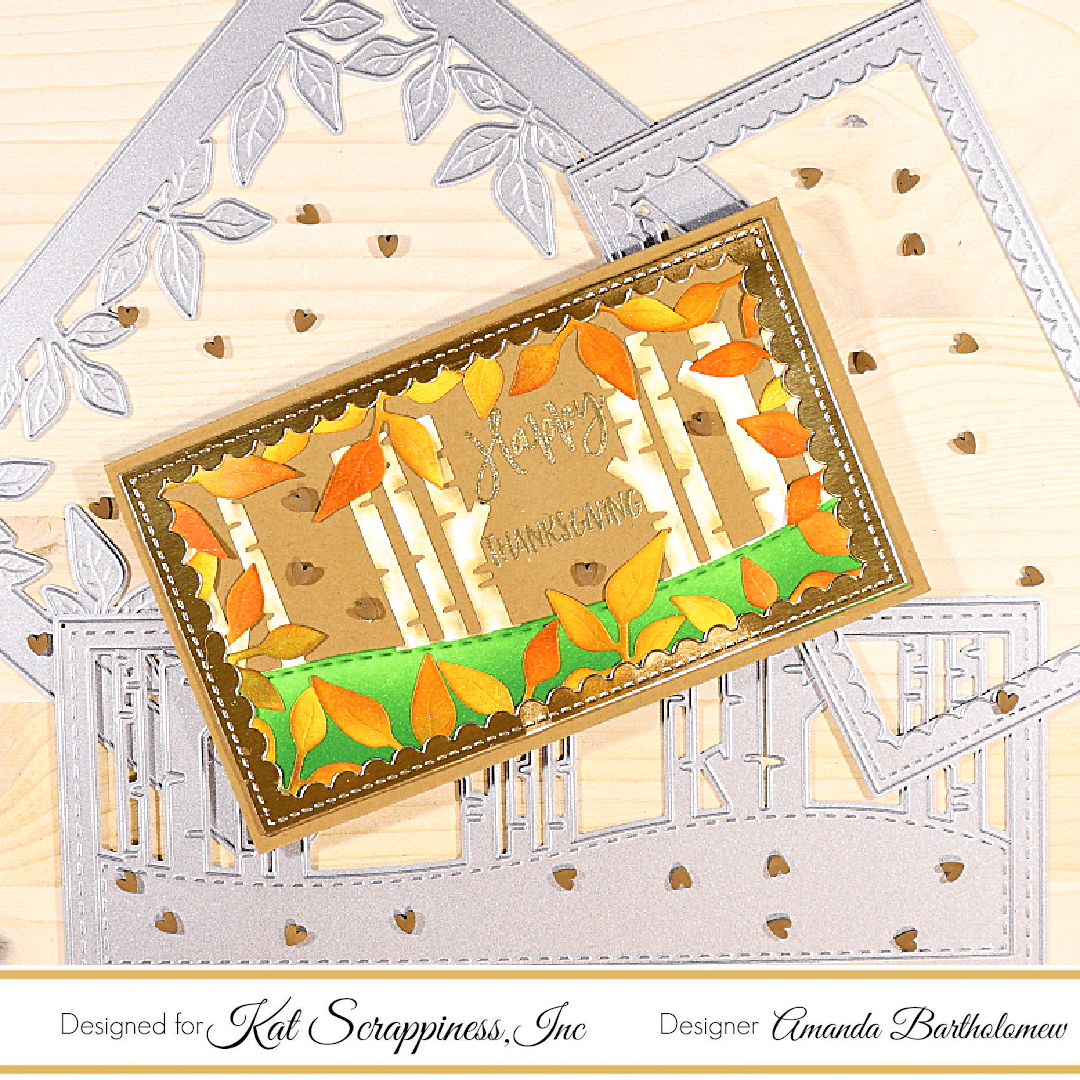 Stretch Your Larger Dies to Use on Mini Slimline Cards