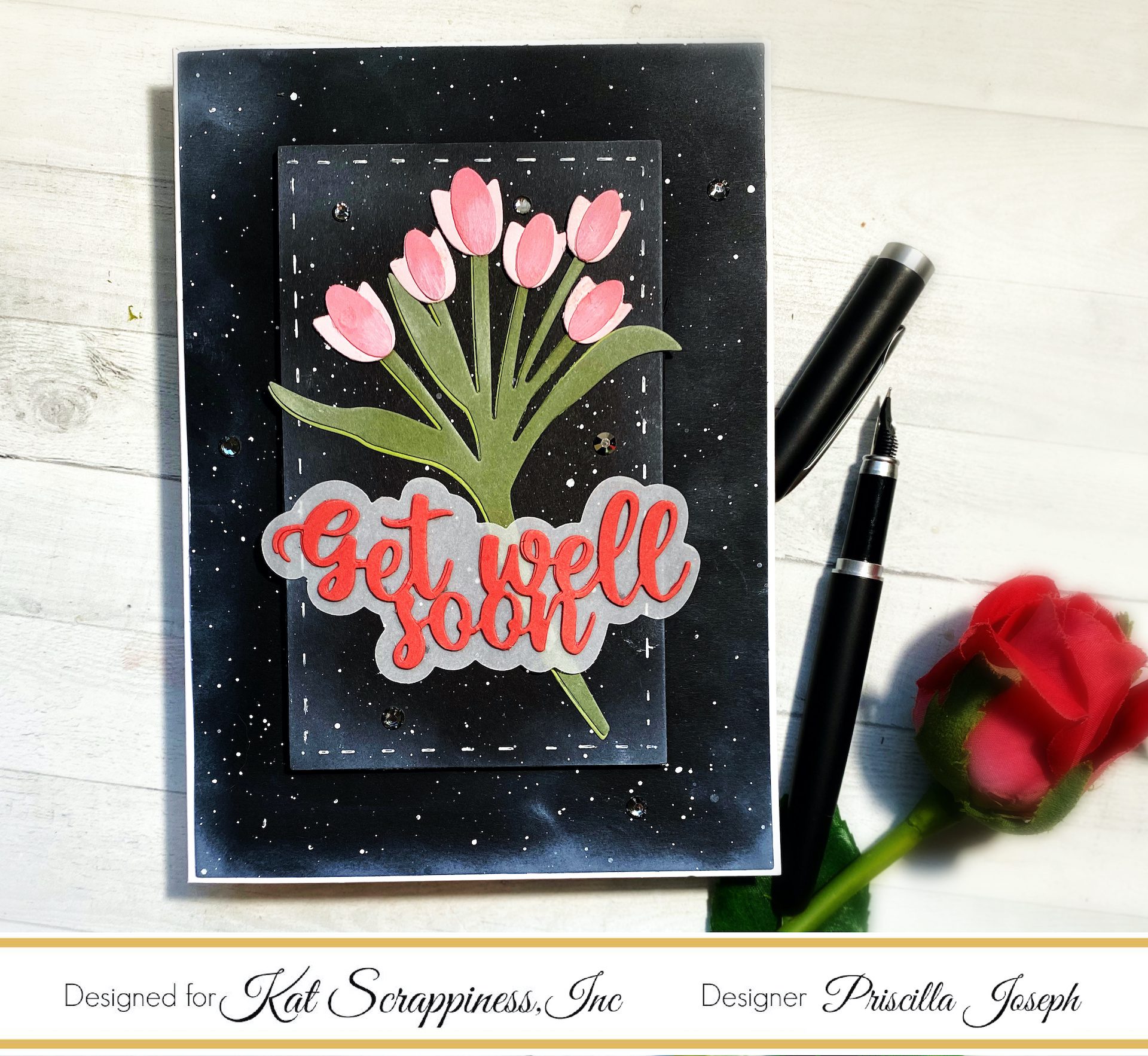 “Get Well Soon” 5 x 7 Card