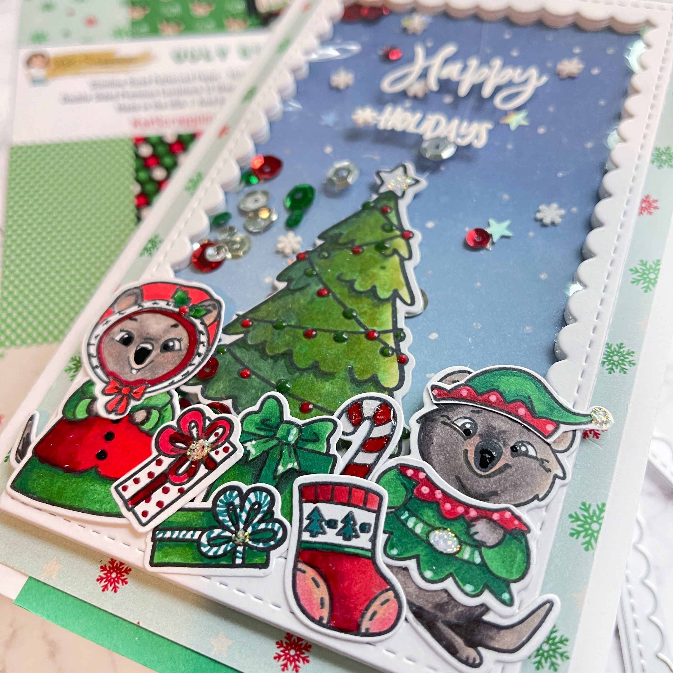 Happy Quokka Holiday Card