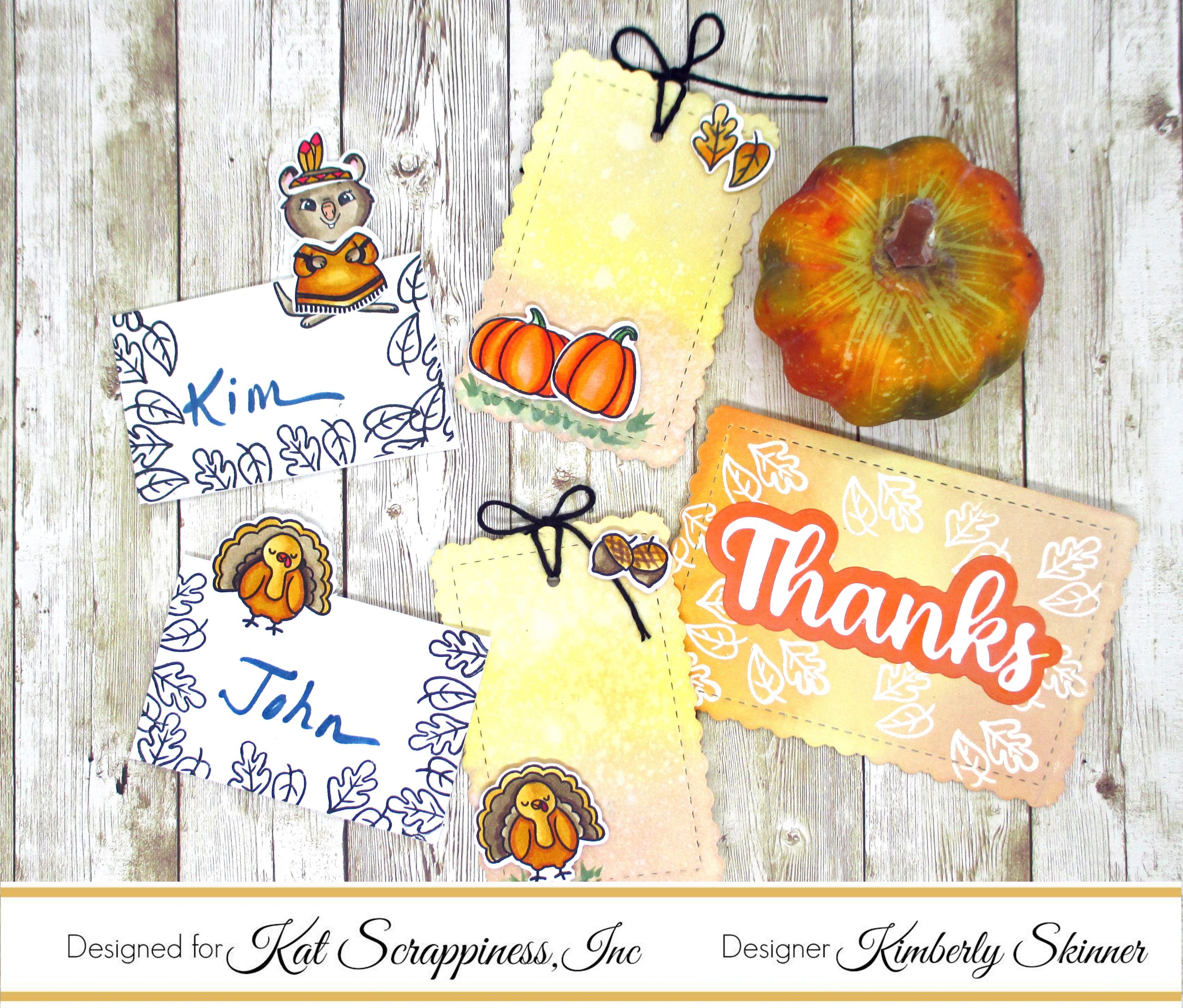 Quick and Easy Holiday Place Cards and Gift Tags