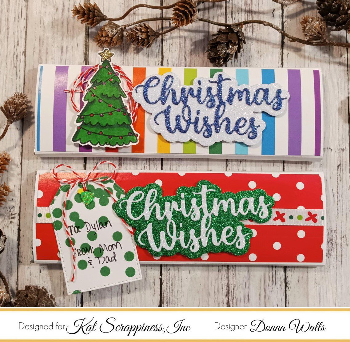 Festive Candy Bar Wrappers