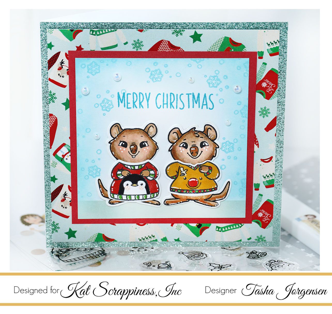 Merry Christmas Quokka Card