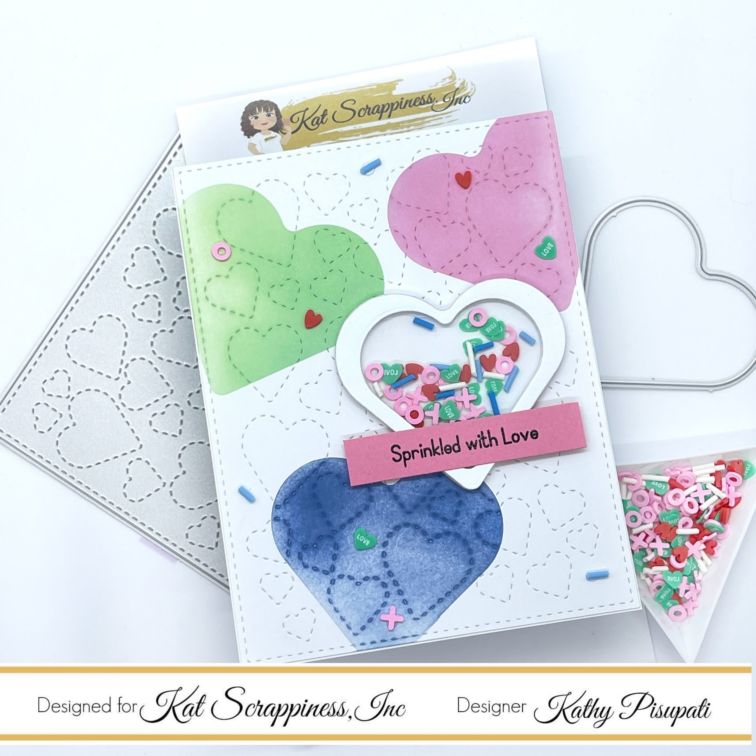sprinkled with love-shaker card
