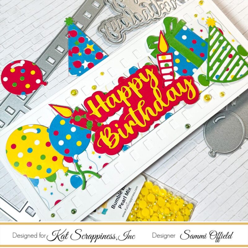 Birthday Essentials Slimline Card
