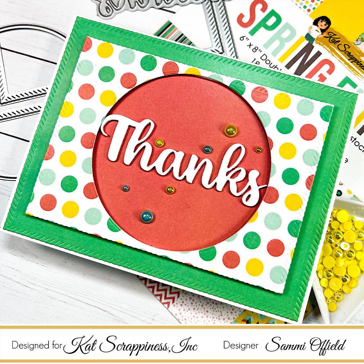 Spring Fling Thanks Card