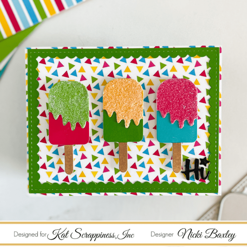 Adding Details to Your Die Cuts Using the NEW Summer Vibes Paper