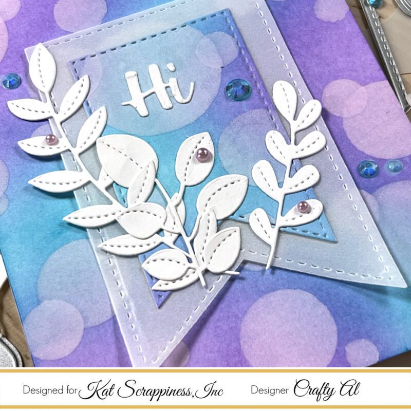 Create an Easy Bokeh Background for a Card | Summer Vibes Release | Call Me Crafty Al