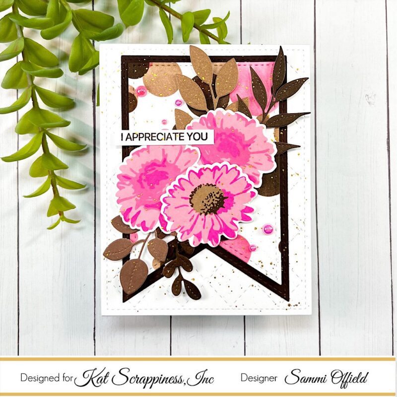 Oopsie Daisy Banner Card | Kat Scrappiness Blog