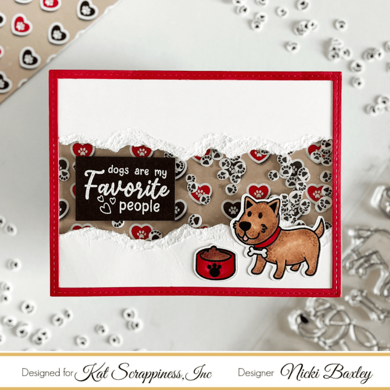 Pawsome Dogs Shaker Card