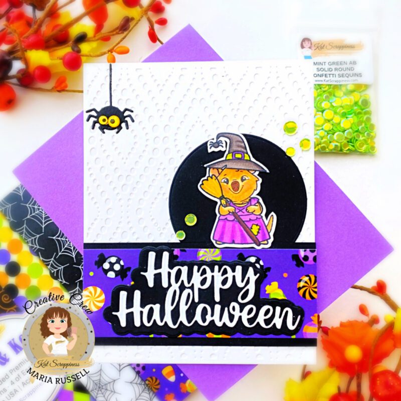 Creepy and Kooky Halloween Card