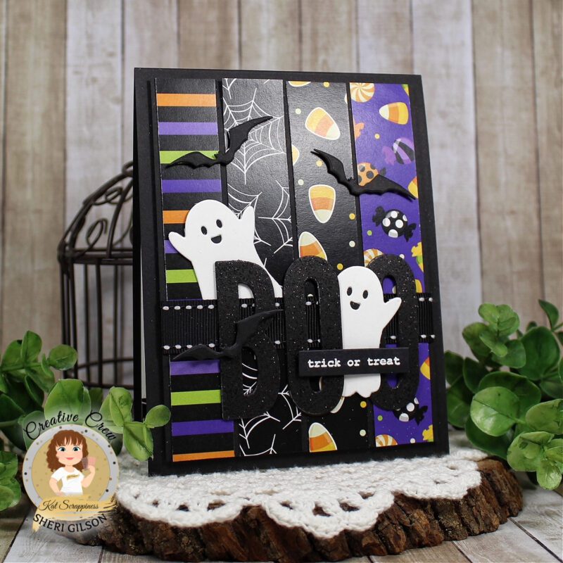 Trick or Treat Ghost Halloween Card