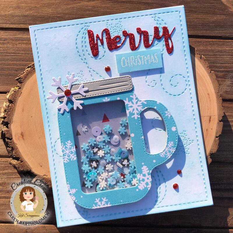 Merry Christmas – Mason Jar Shaker